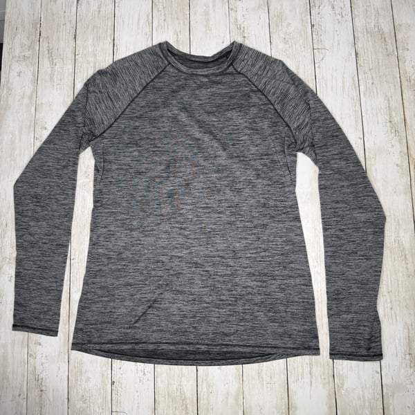 ClimateRight by Cuddl Duds Women's Gray Heather Long Sleeve Thermal Size L