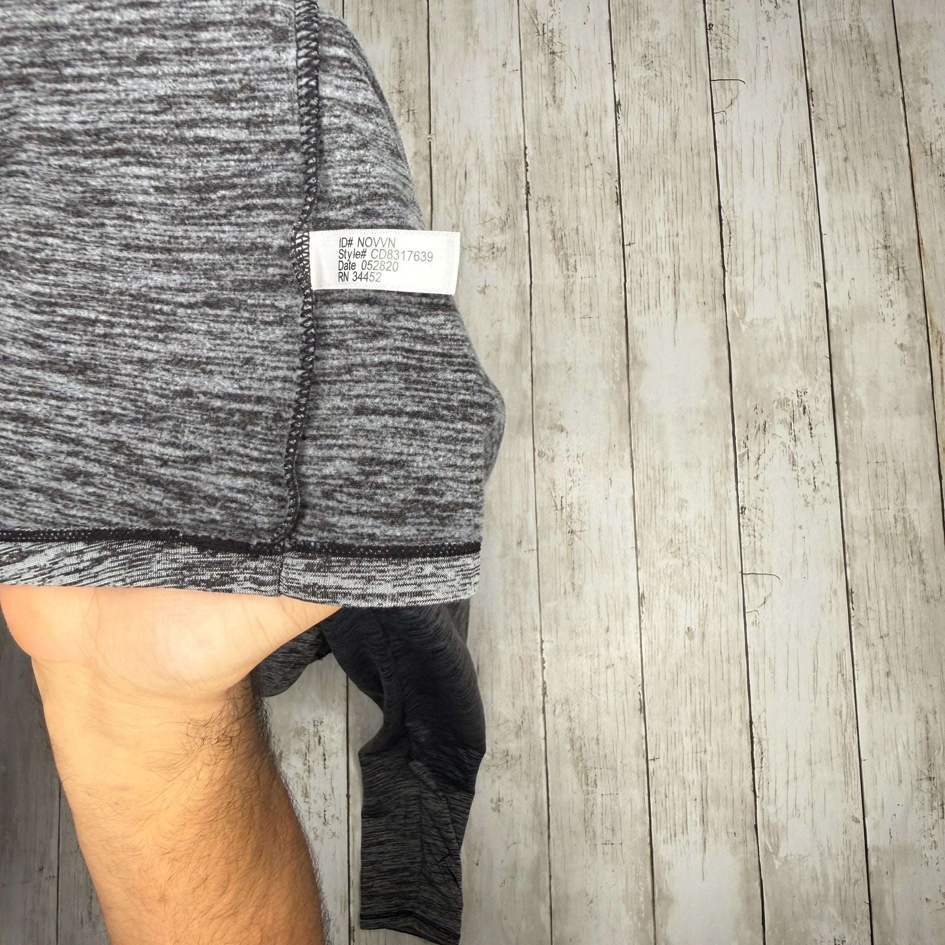 ClimateRight by Cuddl Duds Women's Gray Heather Long Sleeve Thermal Size L 5