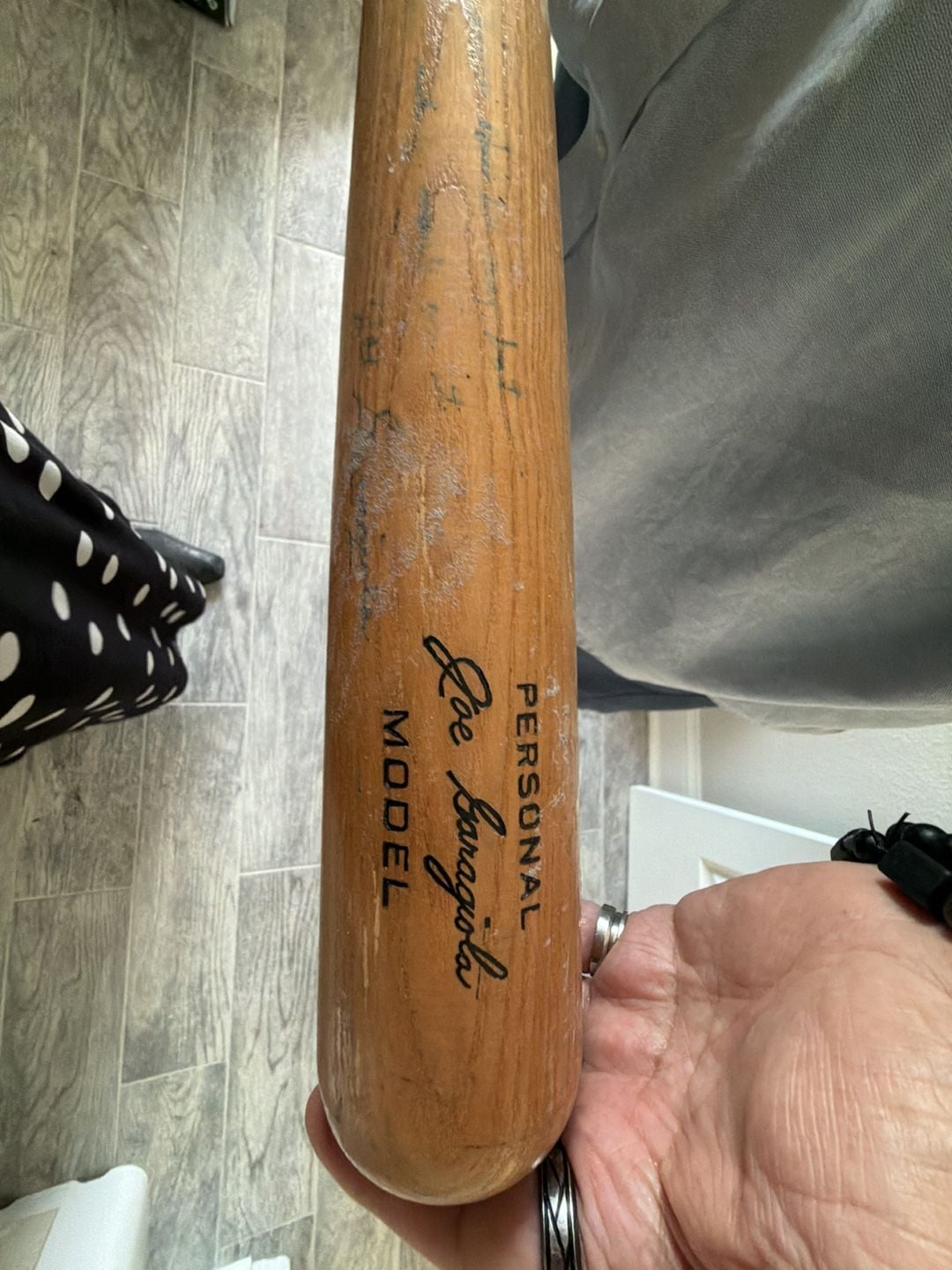 Adirondack 302 Joe Garagiola Personal Model Northern White Ash Baseball Bat 5