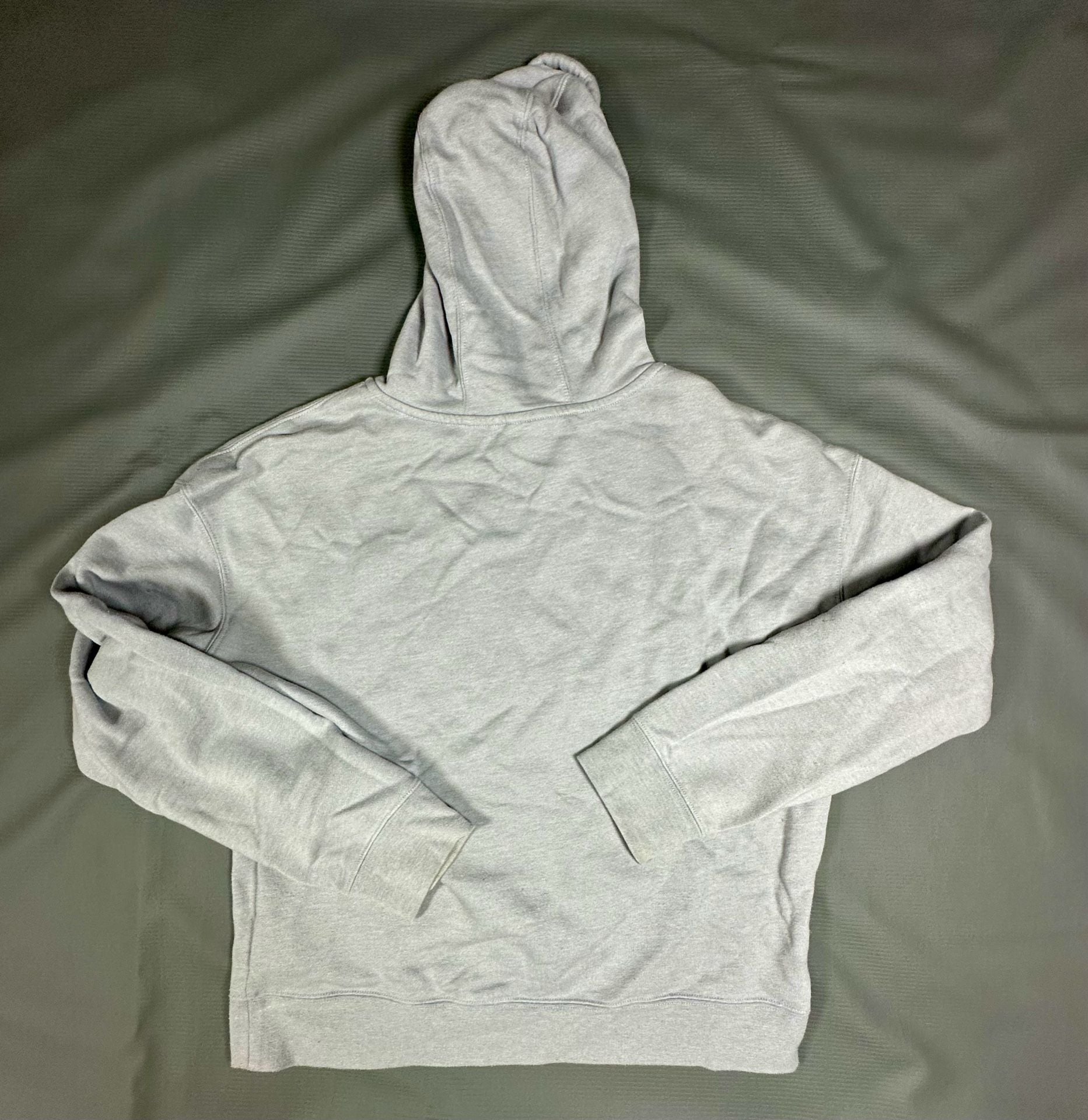 Marmot Coastal Logo Graphic Gray Pullover Hoodie Sweatshirt Size Large 3
