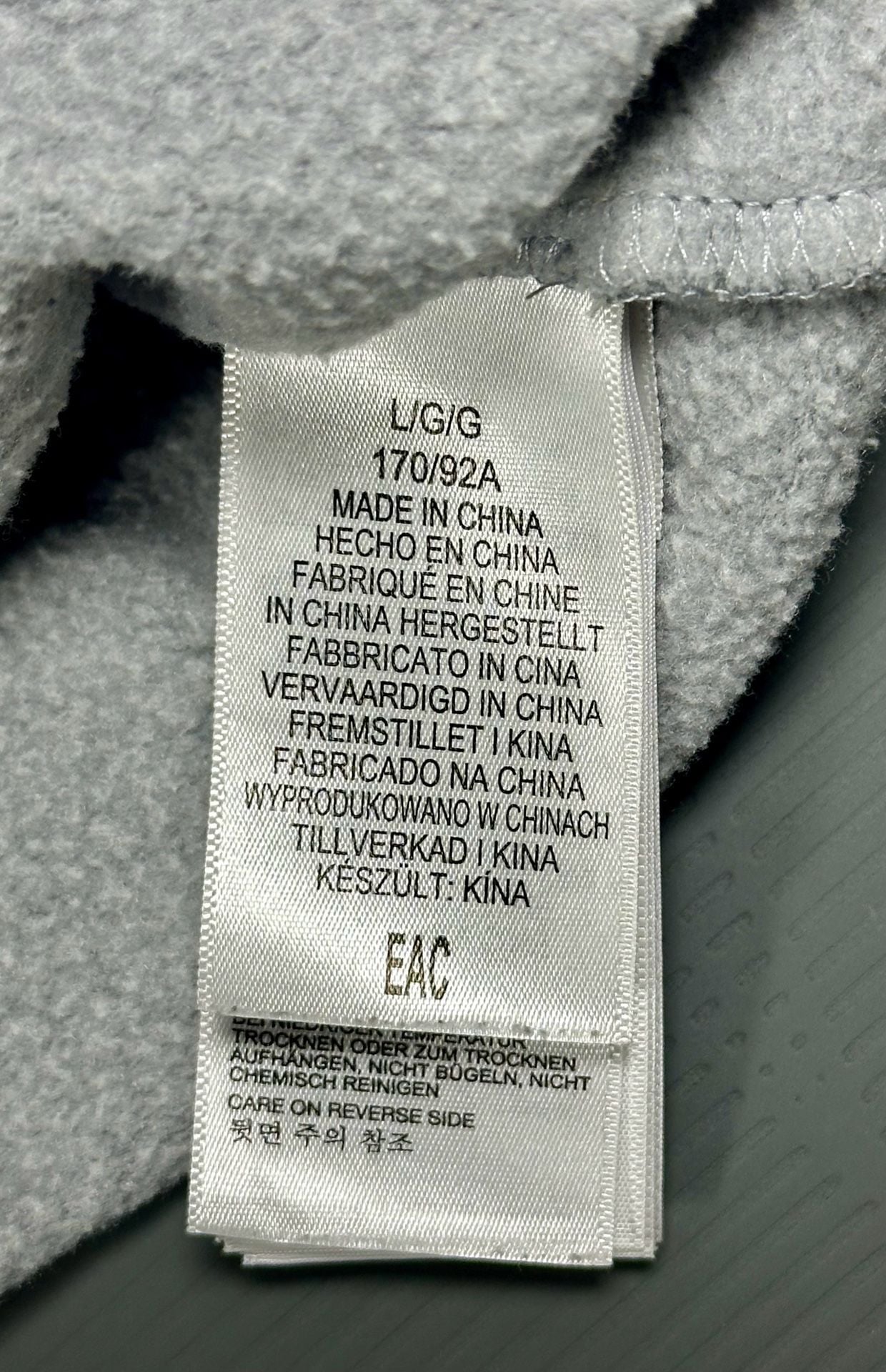 Marmot Coastal Logo Graphic Gray Pullover Hoodie Sweatshirt Size Large 6