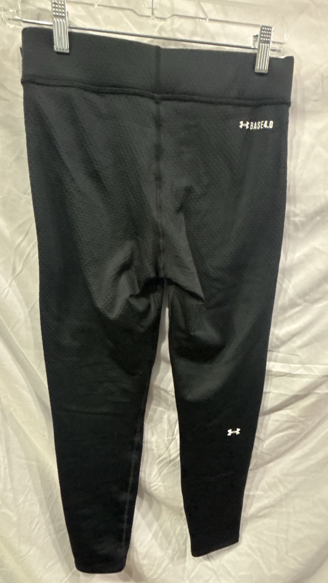 Under Armour ColdGear Women's Black Textured Leggings Size S New with Tags 5