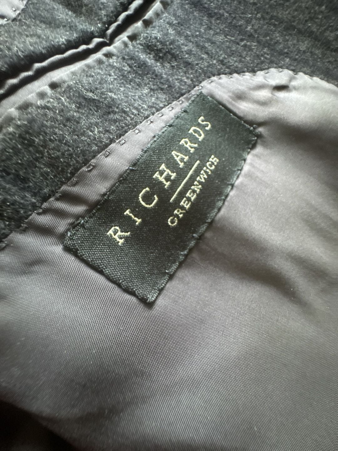 Ermenegildo Zegna Richards Greenwich Blazer 52L 42L Wool Angora Gray Sport Coat 13