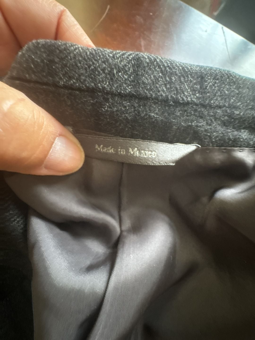 Ermenegildo Zegna Richards Greenwich Blazer 52L 42L Wool Angora Gray Sport Coat 14