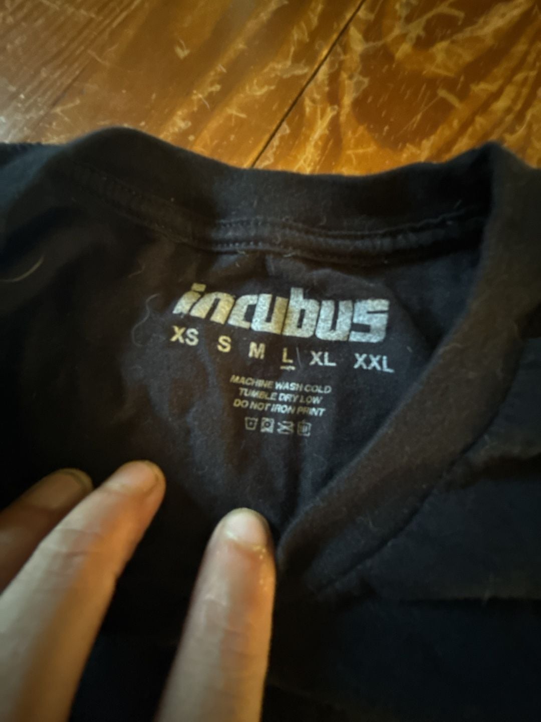 Incubus 2022 Tour T-Shirt Black Enjoy Incubus Skeleton Mushroom Graphic 4