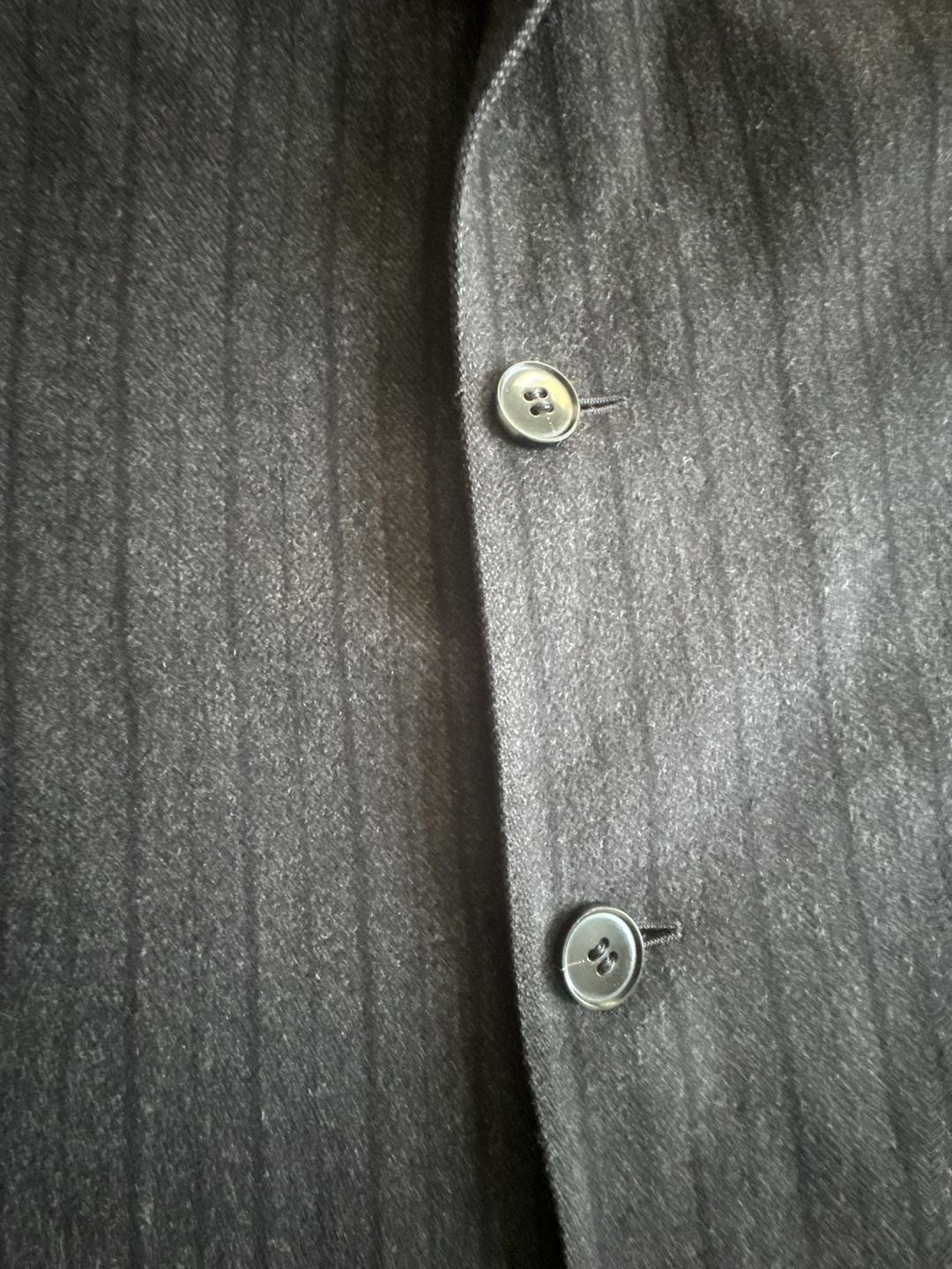 Ermenegildo Zegna Richards Greenwich Blazer 52L 42L Wool Angora Gray Sport Coat 19