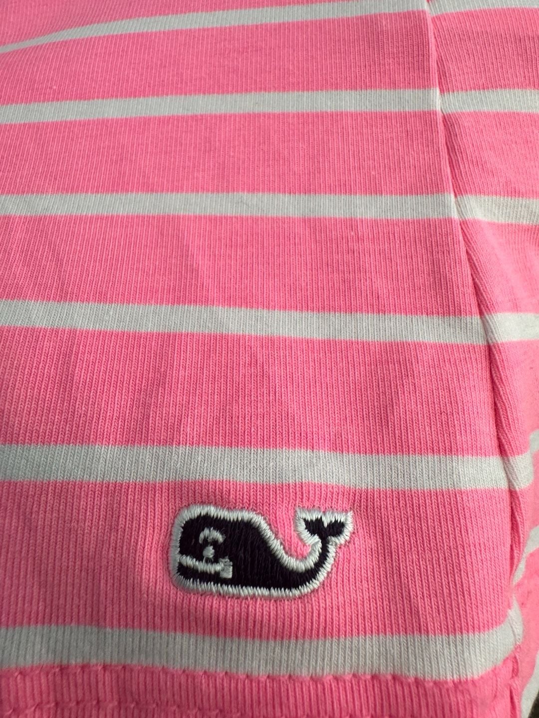 vineyard vines Striped Pima Cotton Boatneck Dress Size XL 7