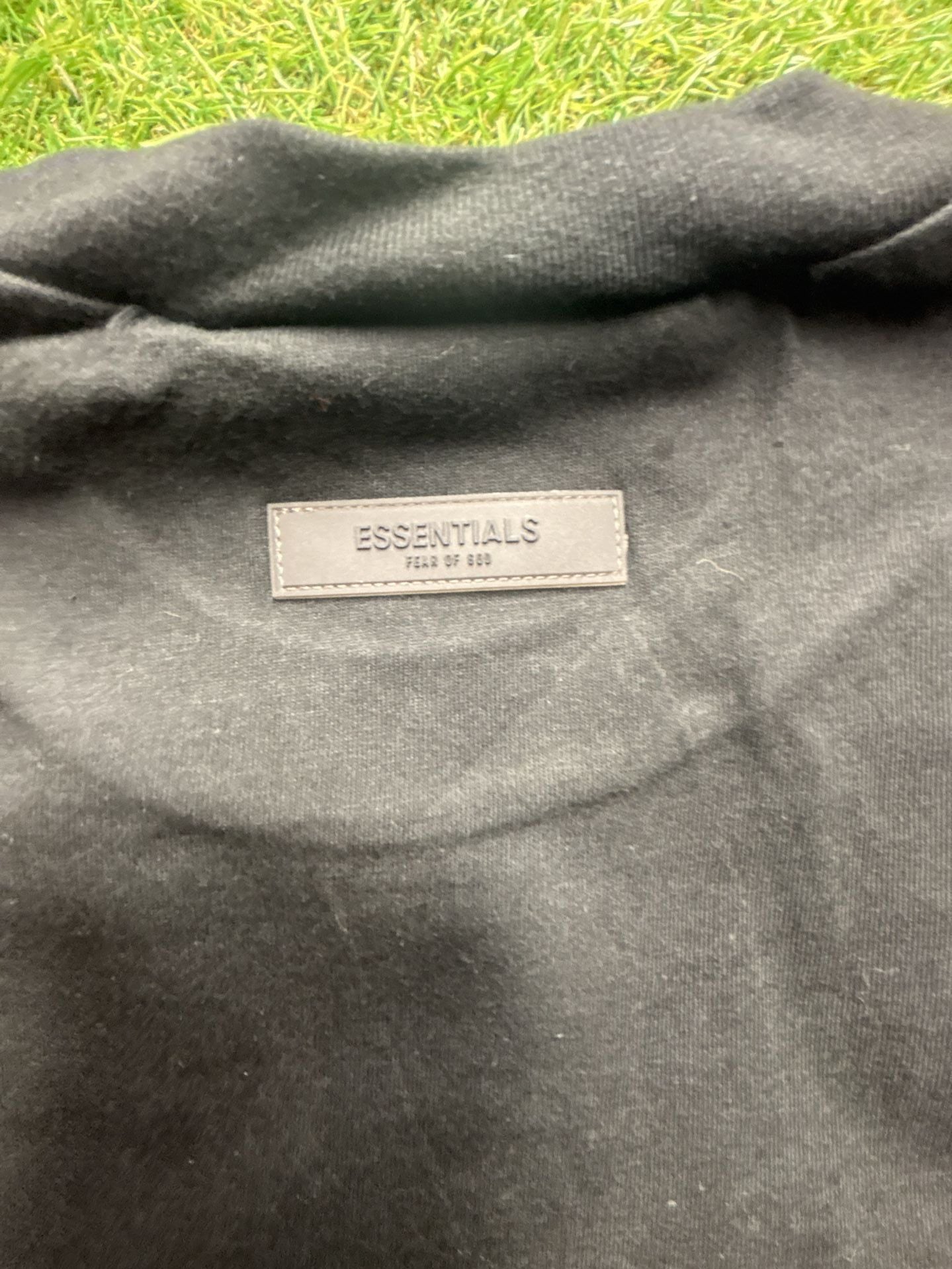 Essentials Fear of God Short Sleeve Crew Neck T-Shirt in Stretch Limo 8