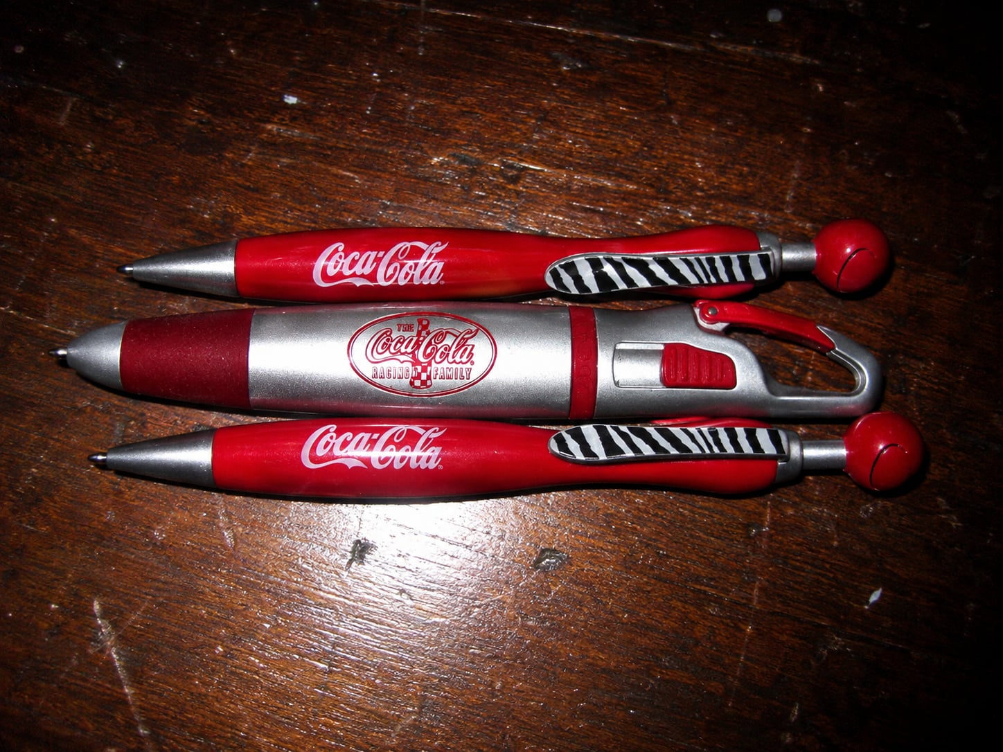 Lot of 3 Vintage Coca-Cola Promotional Pens 5