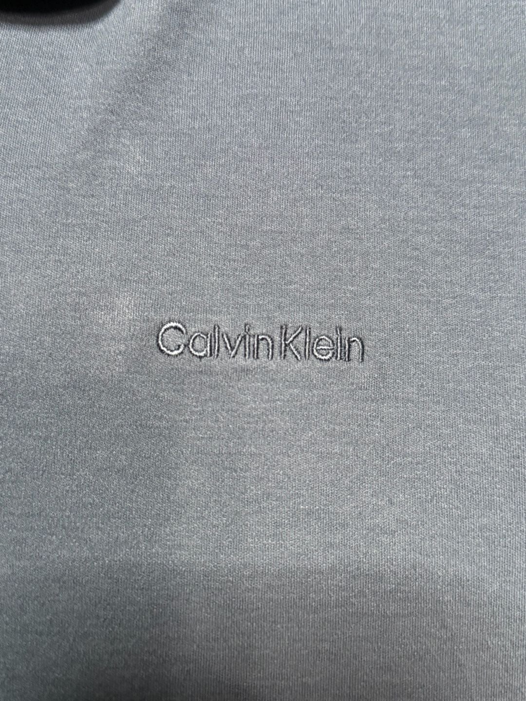 Calvin Klein Men's Liquid Touch Polo Shirt Blue Size Large 4