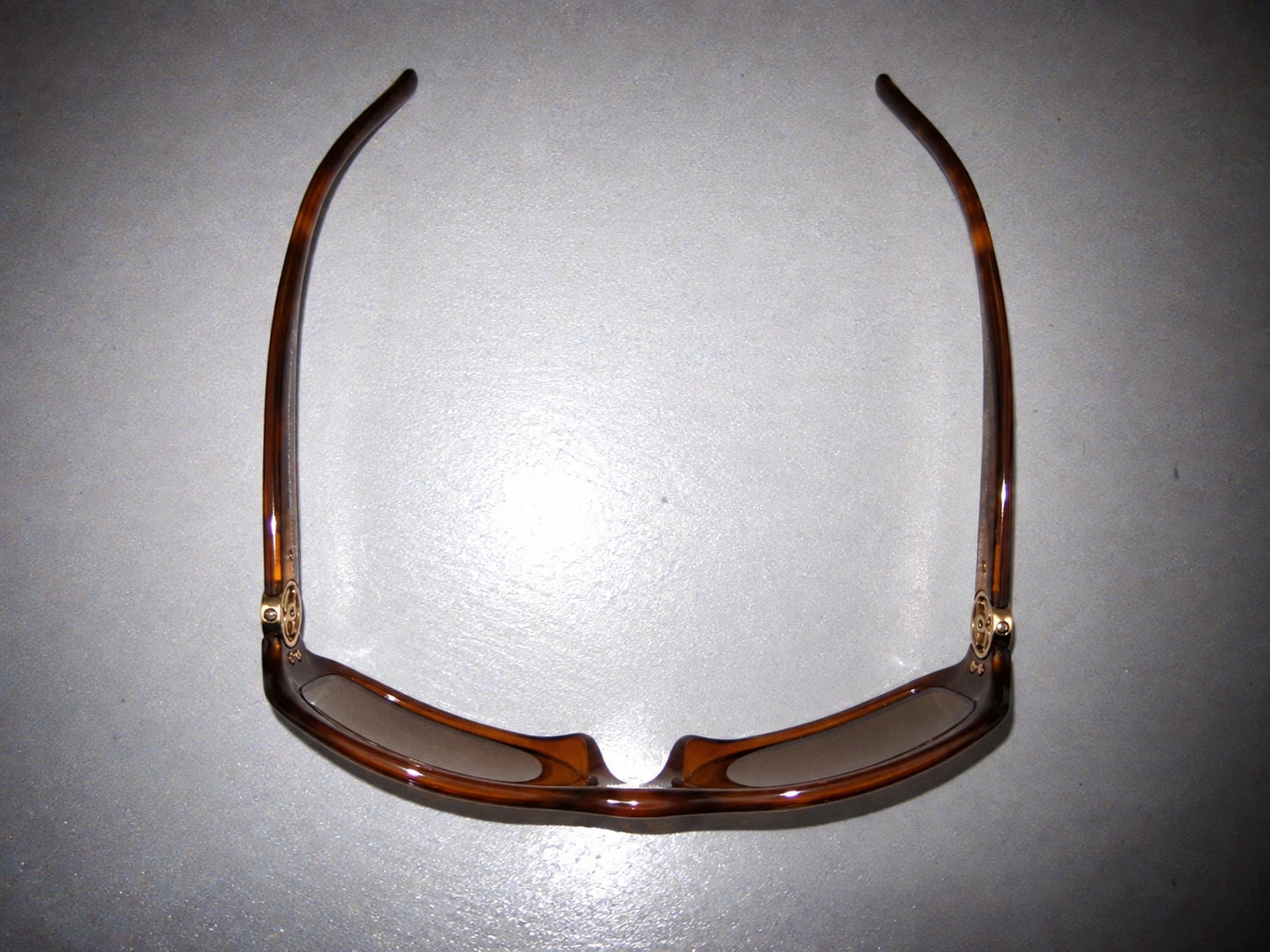 Chanel Tortoise Shell Rectangular Sunglasses with Case 5
