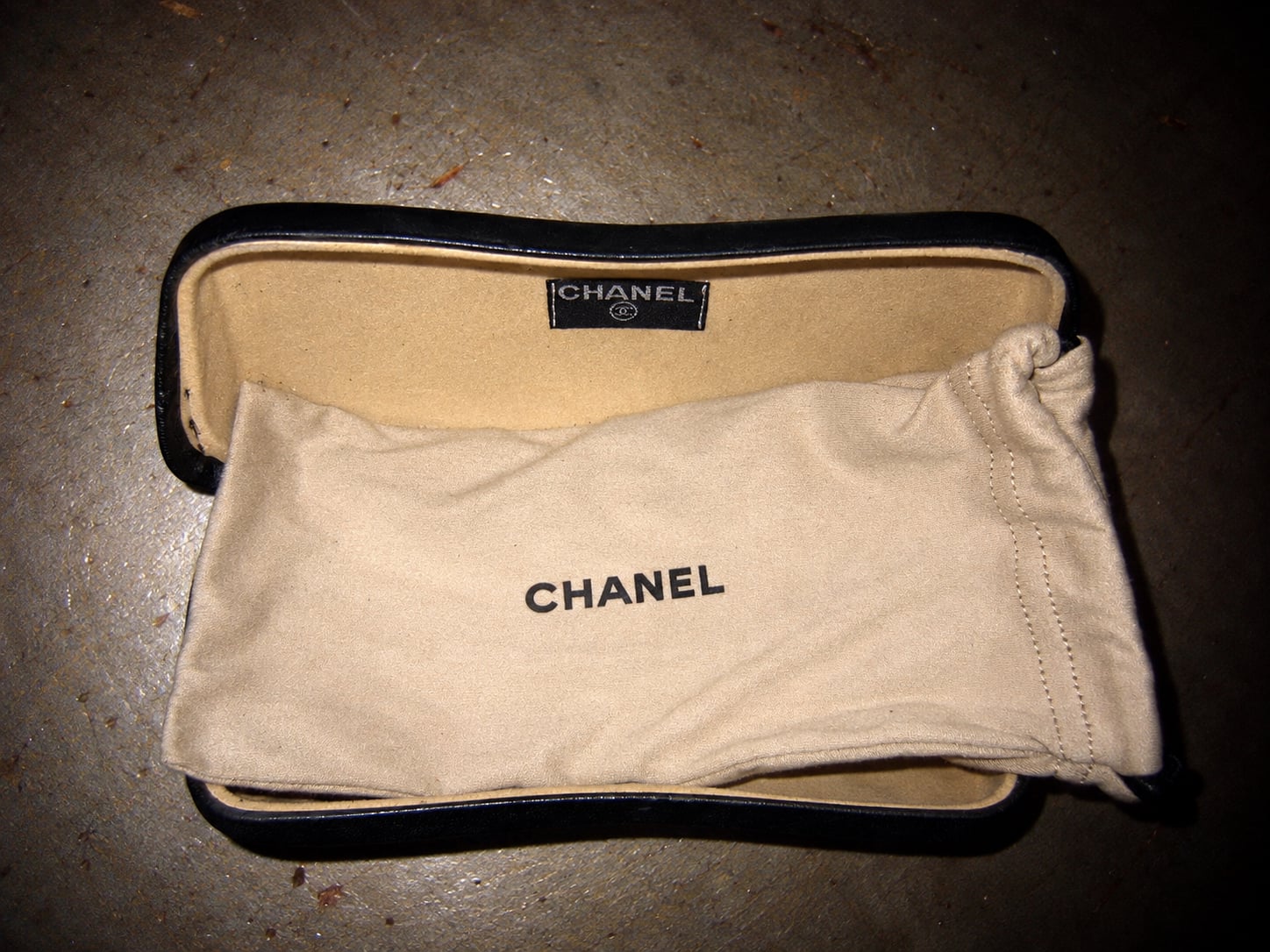 Chanel Tortoise Shell Rectangular Sunglasses with Case 9
