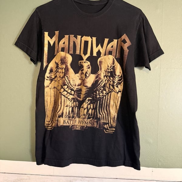 Manowar Battle Hymns Tour 2011 Black T-Shirt
