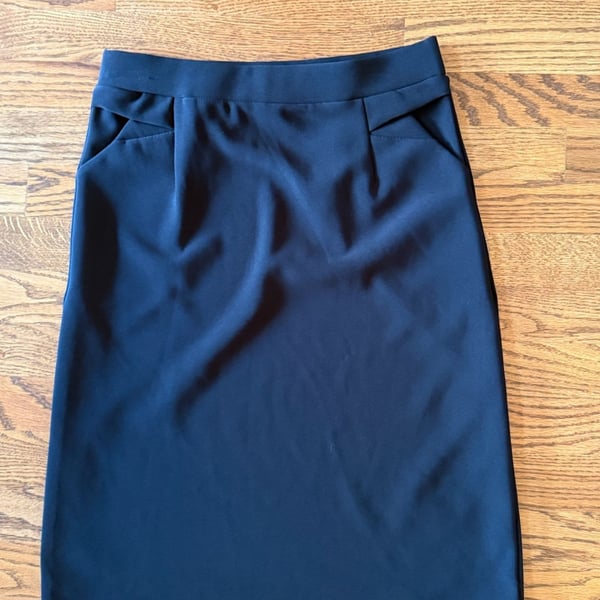 Maze Collection Black Pencil Skirt Women's Size M
