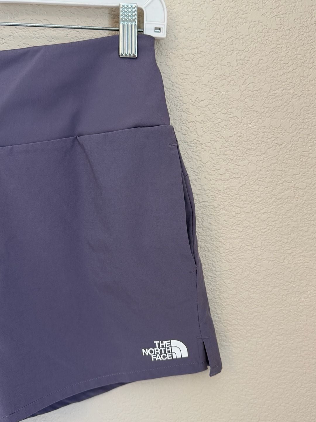 The North Face On The Trail Shorts Girls Size XL 14/16 Purple FlashDry 3