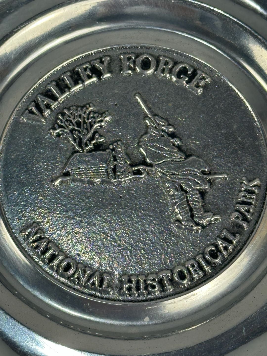 Wilton Armetale Valley Forge National Historical Park Pewter Alloy Plate 6" 2