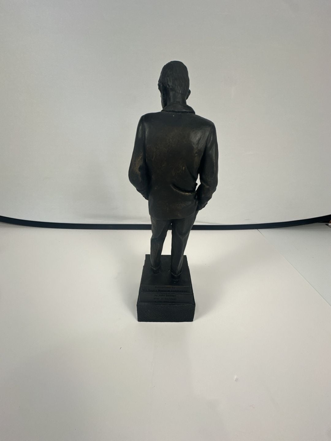 Will Rogers Statue John Gooden Jo Davidson 1992 Memorial Commission Bronze 13" 1