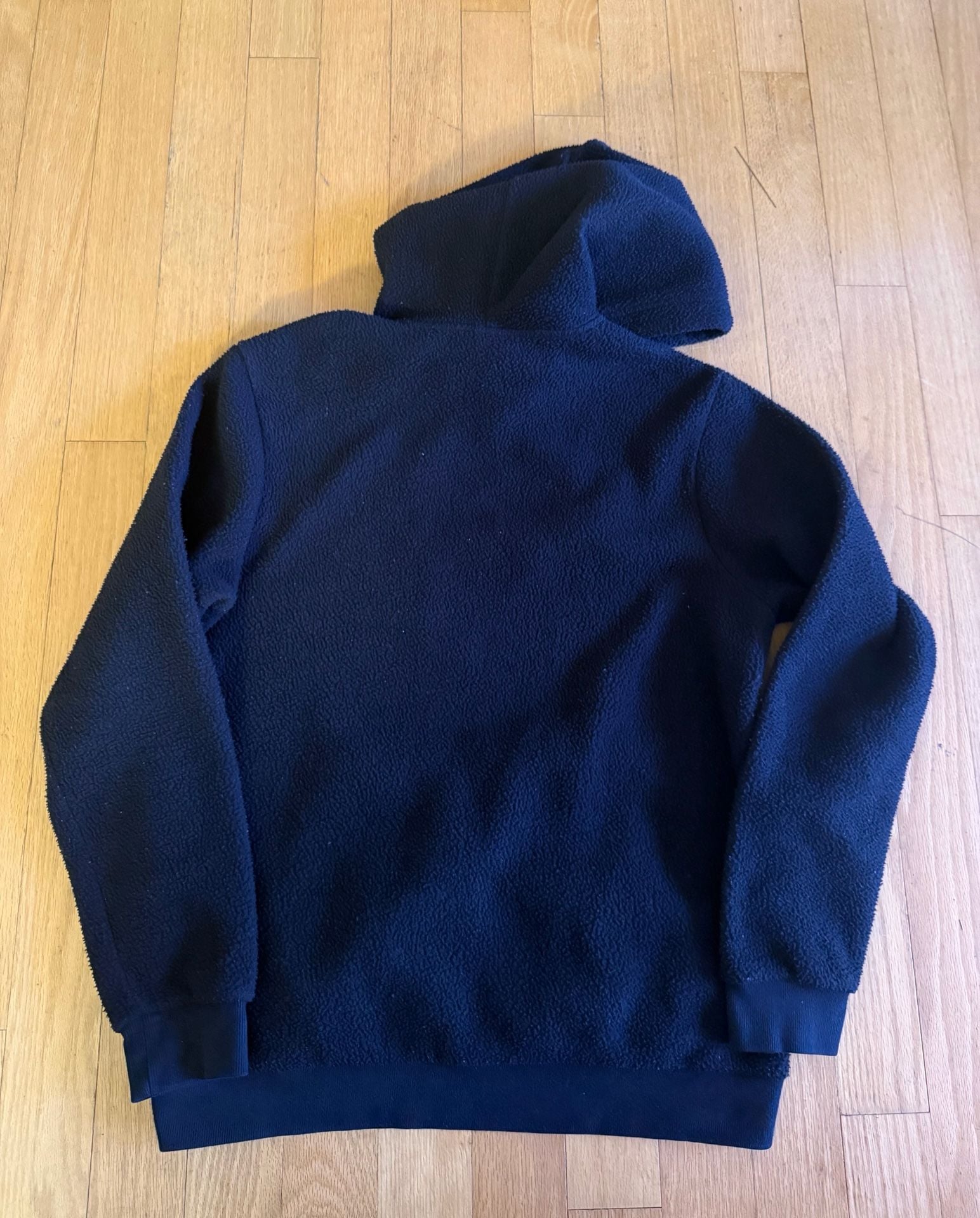 Adidas Men's Athletics Sherpa Winter Hoodie Black Size L 9