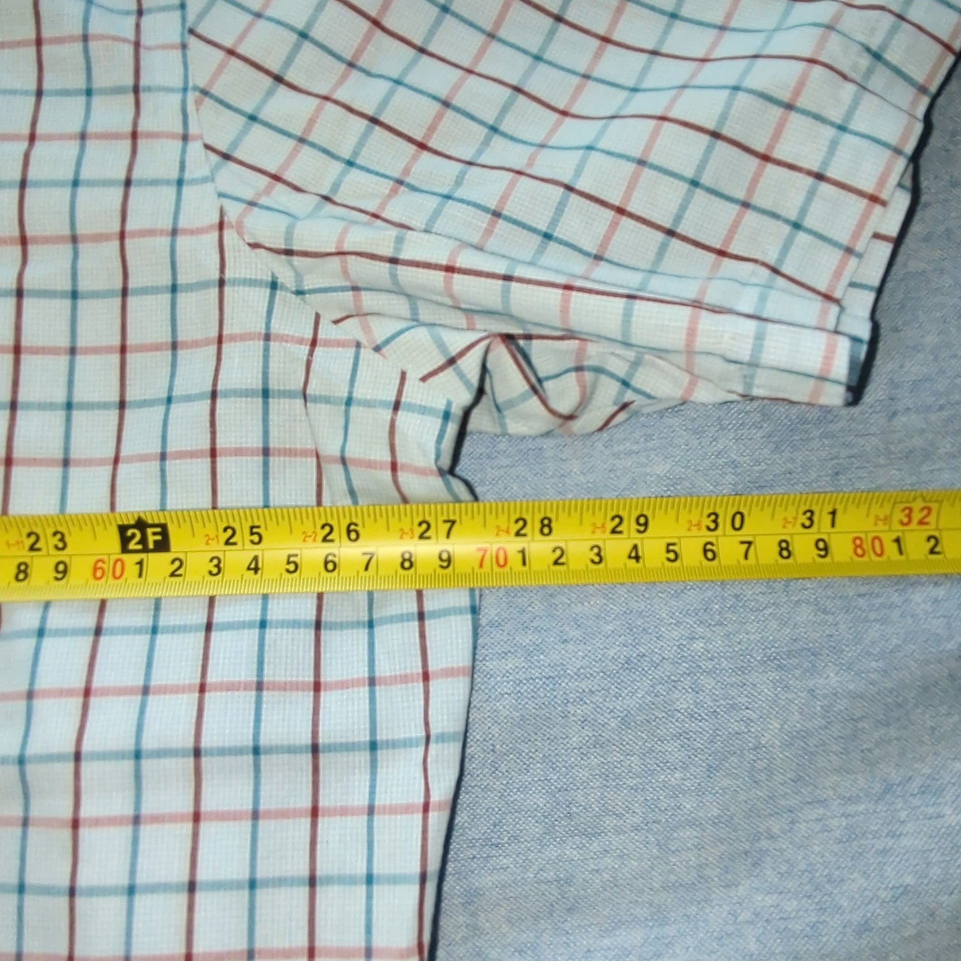 Van Heusen Classic Fit Short Sleeve Plaid Button Down Shirt Size XXL 5
