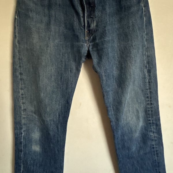 Levi's 501 Original Fit Button Fly Straight Leg Jeans Mens W34 L36