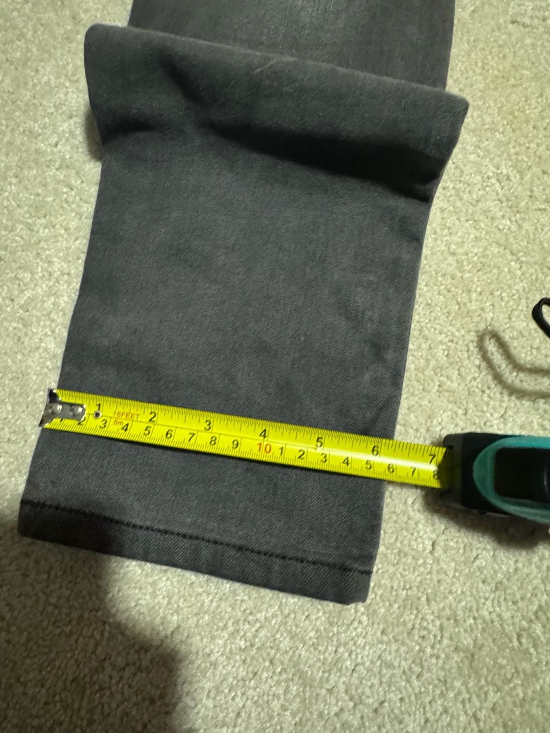 Levi's Skinny Hit The Stage Dark Gray Denim Jeans 7