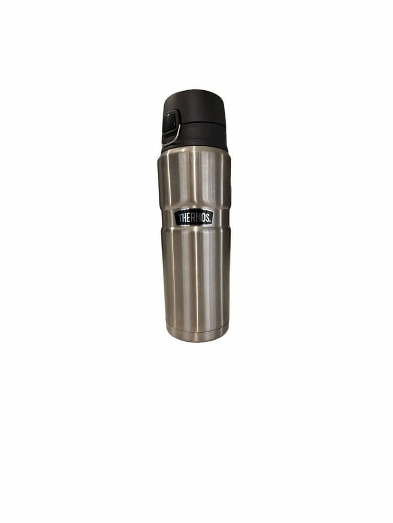 Thermos Stainless King Vacuum Insulated Beverage Bottle, Matte Stainless Steel 1