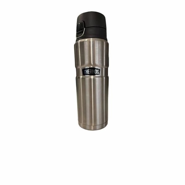 Thermos Stainless King Vacuum Insulated Beverage Bottle, Matte Stainless Steel