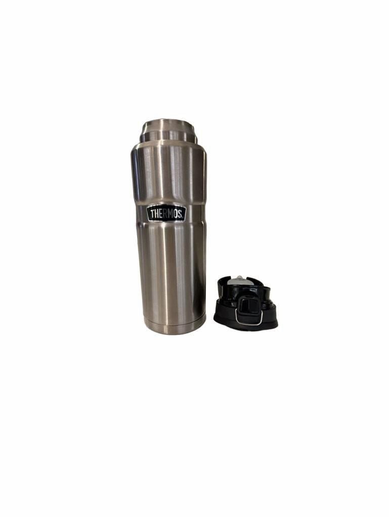 Thermos Stainless King Vacuum Insulated Beverage Bottle, Matte Stainless Steel 2