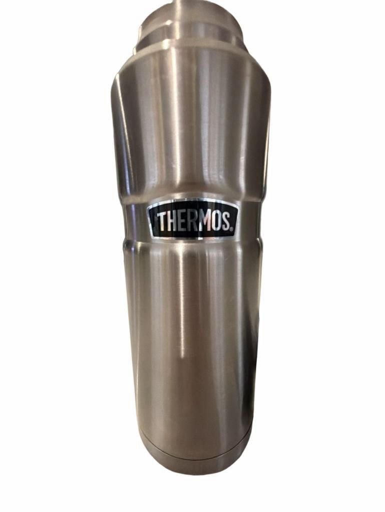Thermos Stainless King Vacuum Insulated Beverage Bottle, Matte Stainless Steel 3