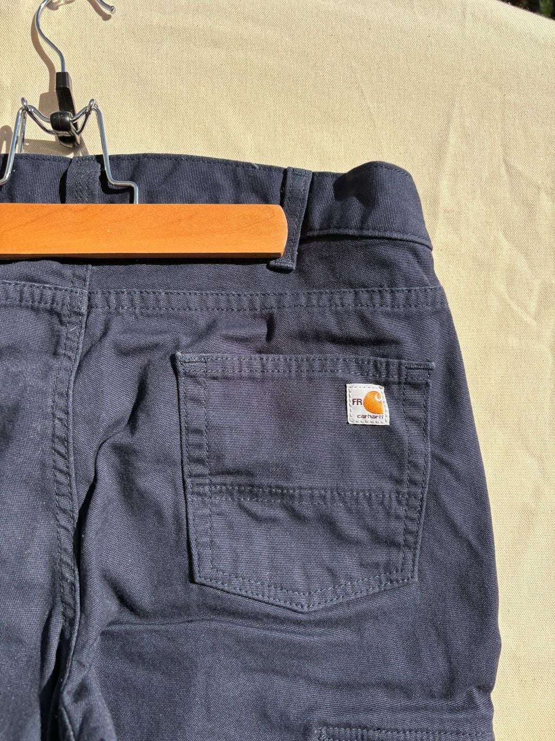 Carhartt Women's FR Rugged Flex Canvas Pant Size 6 Regular 102689-410 4