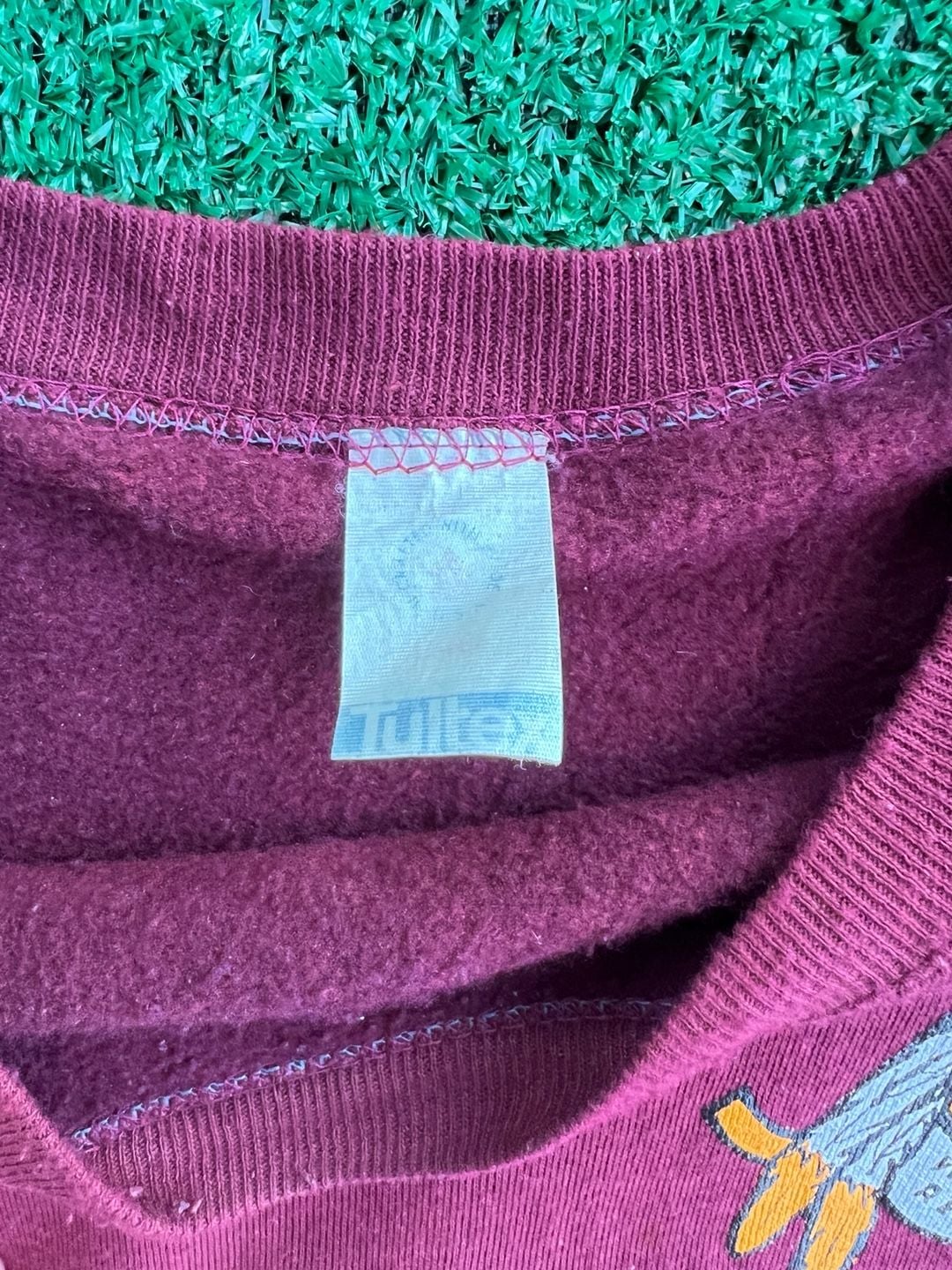 VINTAGE 1986 WASHINGTON REDSKINS SWEATSHIRT MENS XL 50 YEARS COMMANDERS 1980's 5