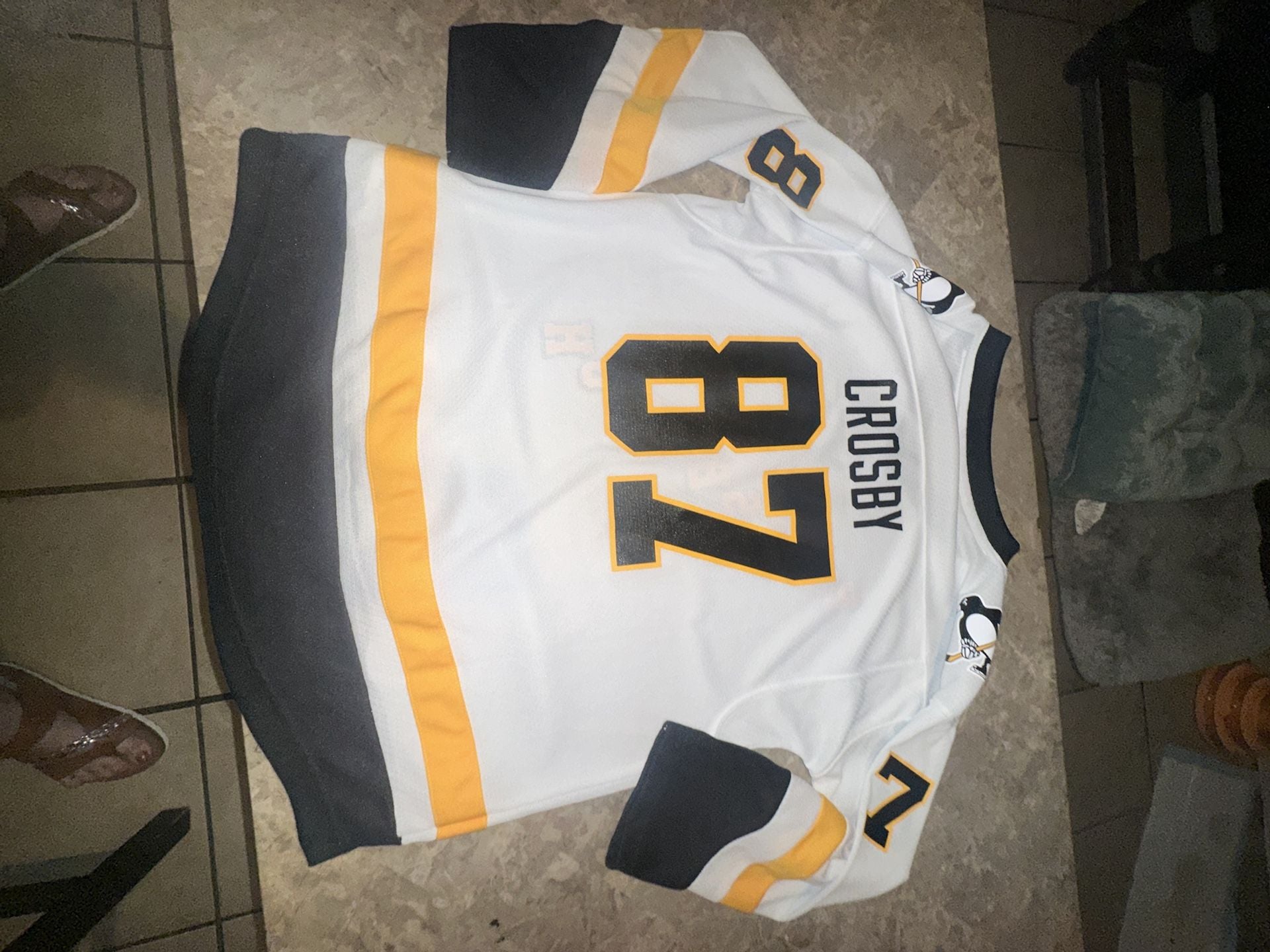 Fanatics NHL Pittsburgh Penguins Sidney Crosby 87 Reverse Retro Jersey adult XL 6