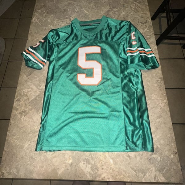 Ray Finkle #5 Ace Ventura Pet Detective Miami Dolphins Football Jersey