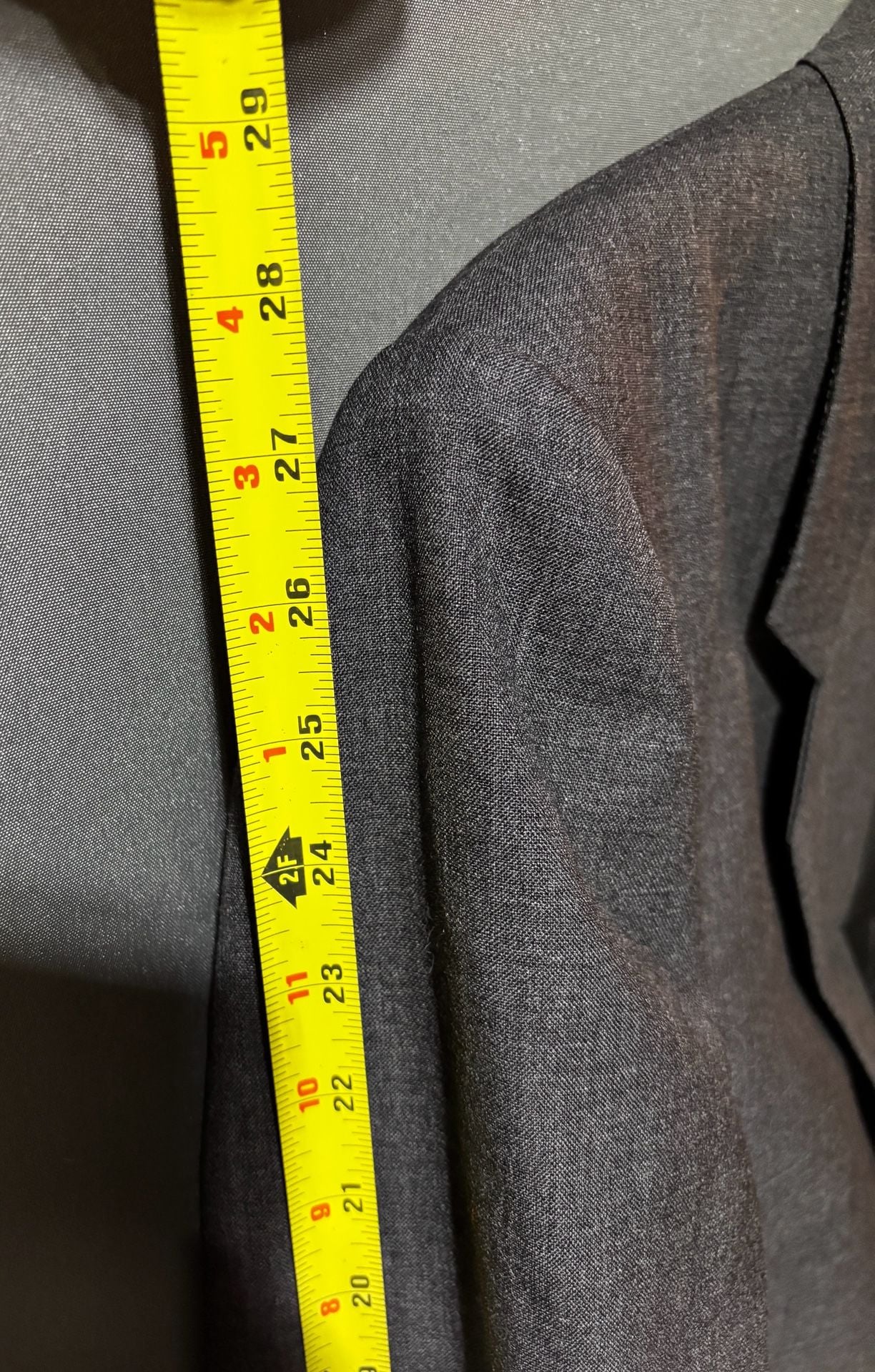 Montebello Made in Italy Gray Pure New Wool Two Button Blazer Sport Coat 6
