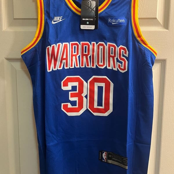 Steph Curry Golden State Warriors Nike Classic Edition Swingman size 48