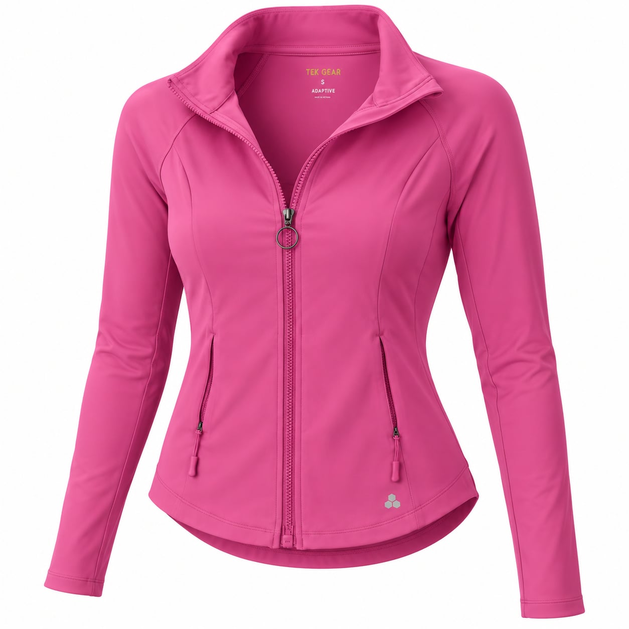 Tek Gear Adaptive Full-Zip Athletic Jacket in Pink 3