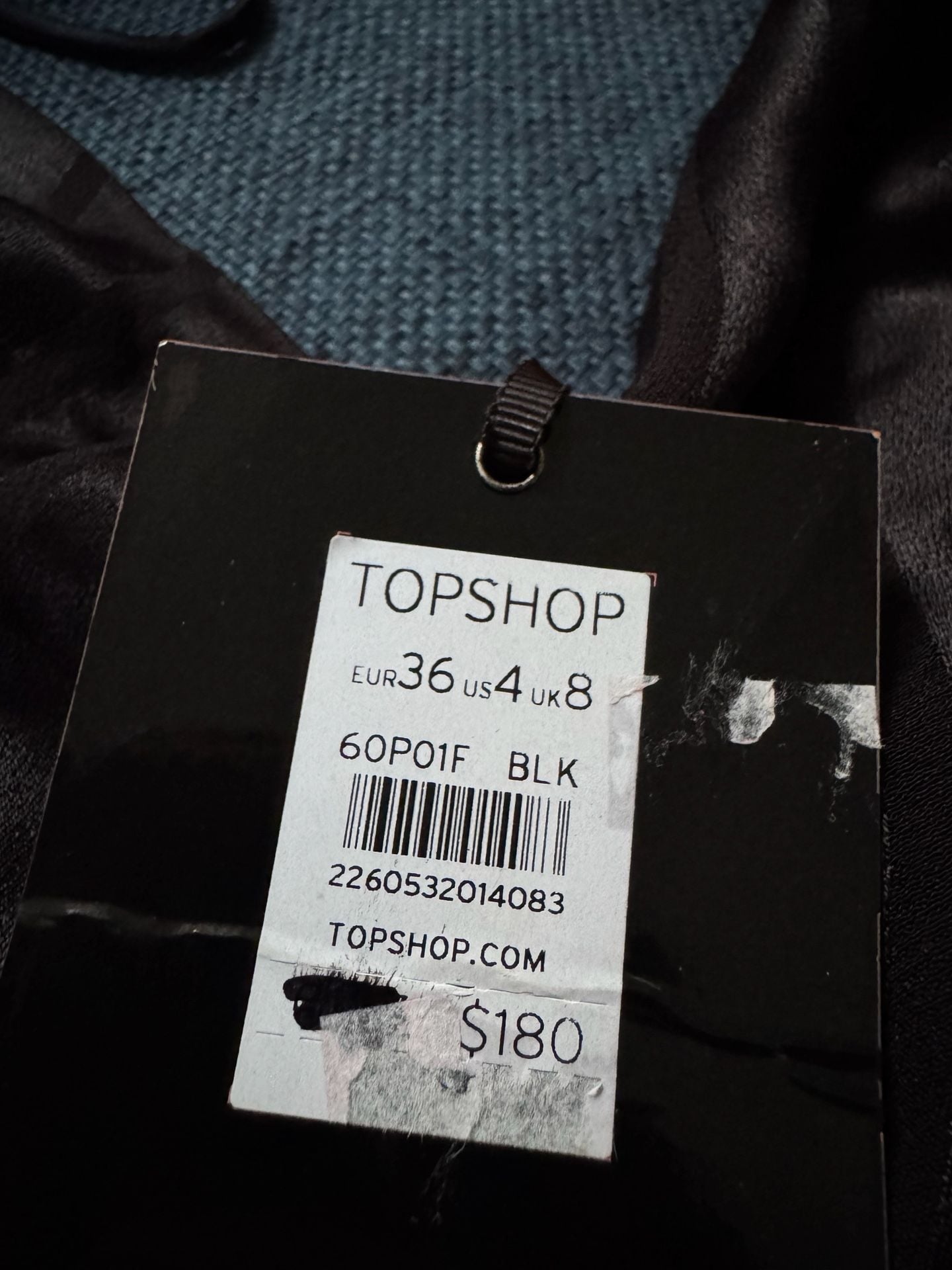 Kate Moss x Topshop Black Shadow Stripe Wide Leg Jumpsuit 7