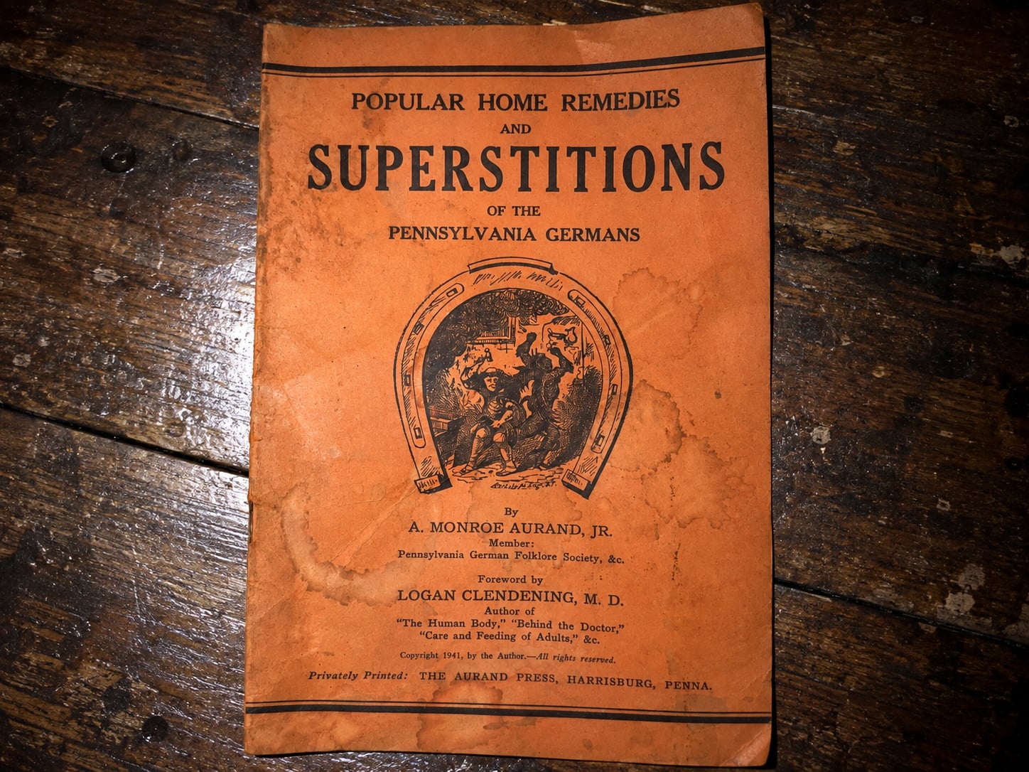 Popular Home Remedies & Superstitions Penn. by A. Monroe Aurand, Paperback 1941 2