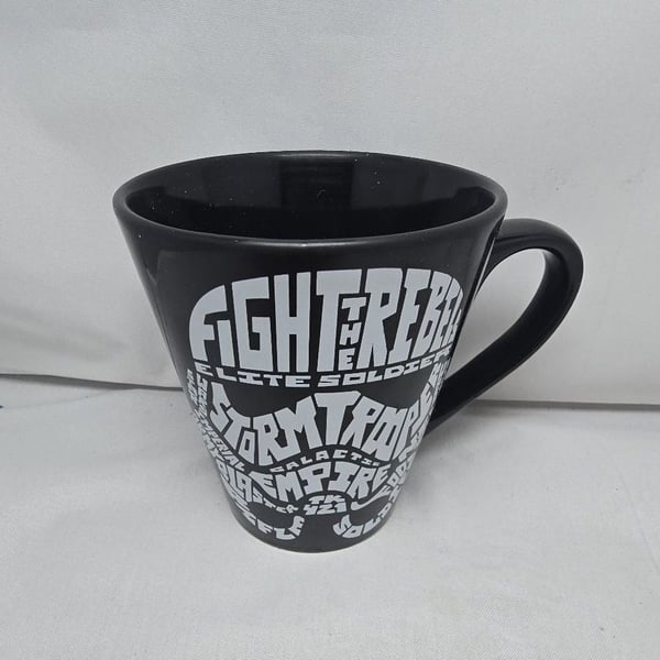 Zak Designs Star Wars Fight the Rebel Elite Soldier Black Coffee Mug