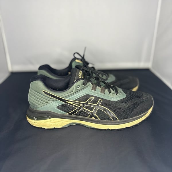 ASICS GT-2000 6 Dark Forest Running Shoes Black Green