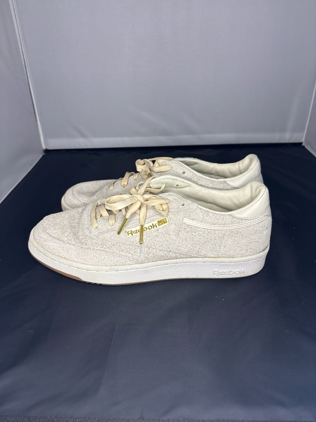 Reebok Club C 85 Vintage Suede Sneakers Light Grey 4