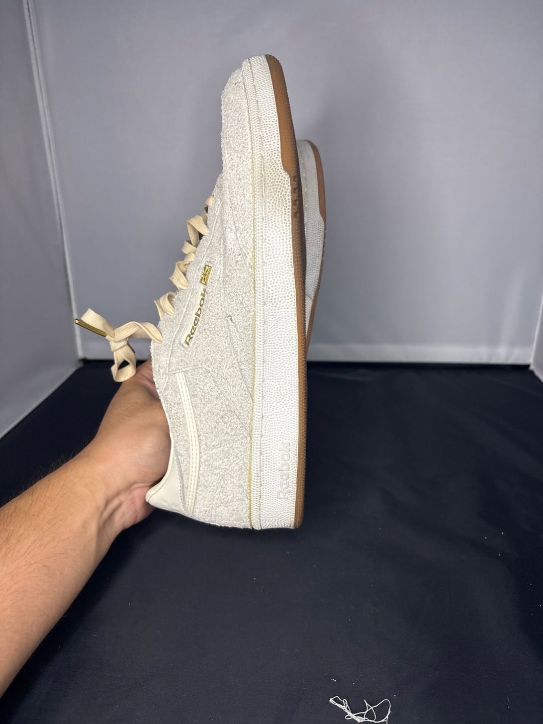 Reebok Club C 85 Vintage Suede Sneakers Light Grey 10