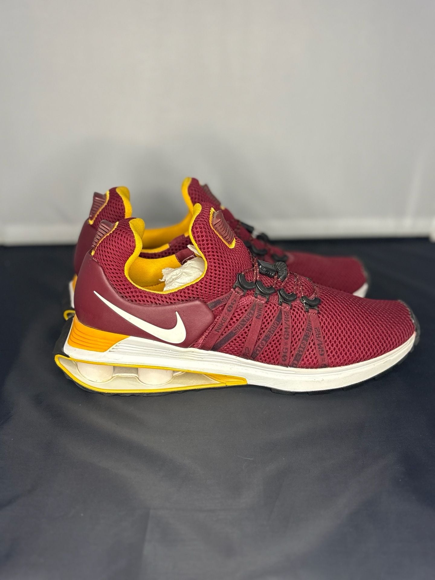 Nike Shox Gravity Wild Cherry Burgundy Running Shoes 2