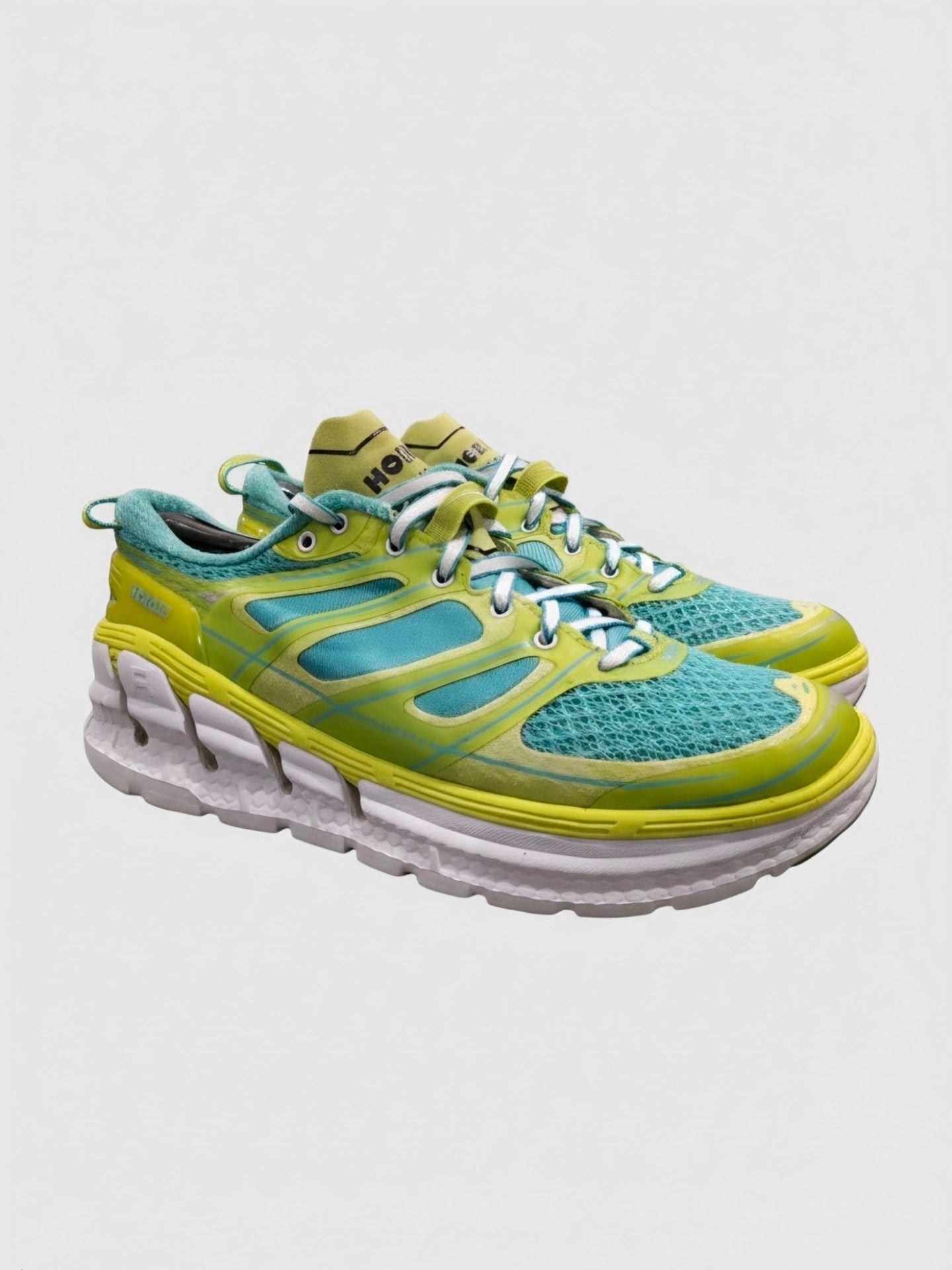 Hoka One One Conquest 2 Running Shoes Acid Waterfall Women's 8