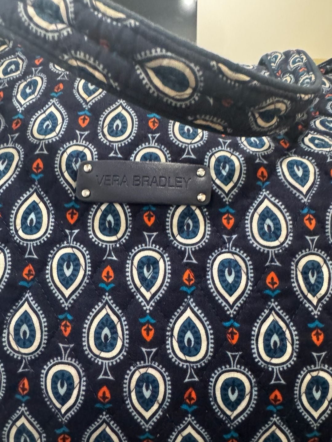 Vera Bradley Double Handle Satchel Duffle Bag in Marrakesh Motifs Print 3