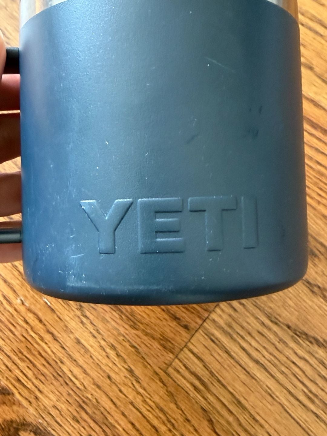 Yeti Rambler 14 Oz Navy Blue Stackable Mug 4