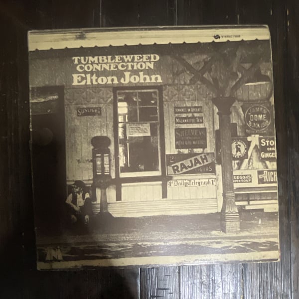 Elton John Tumbleweed Connection Vinyl LP Album Gatefold with Booklet