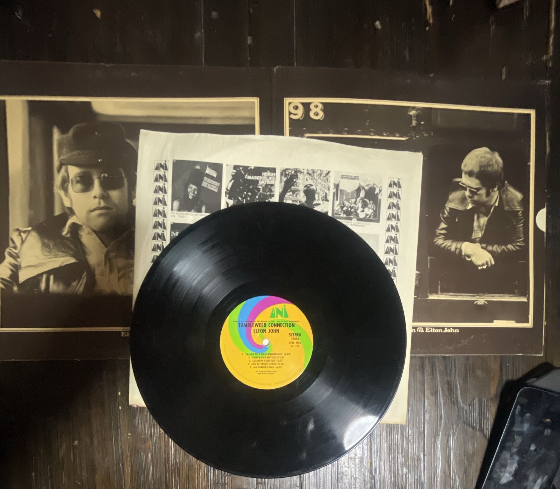 Elton John Tumbleweed Connection Vinyl LP Album Gatefold with Booklet 3
