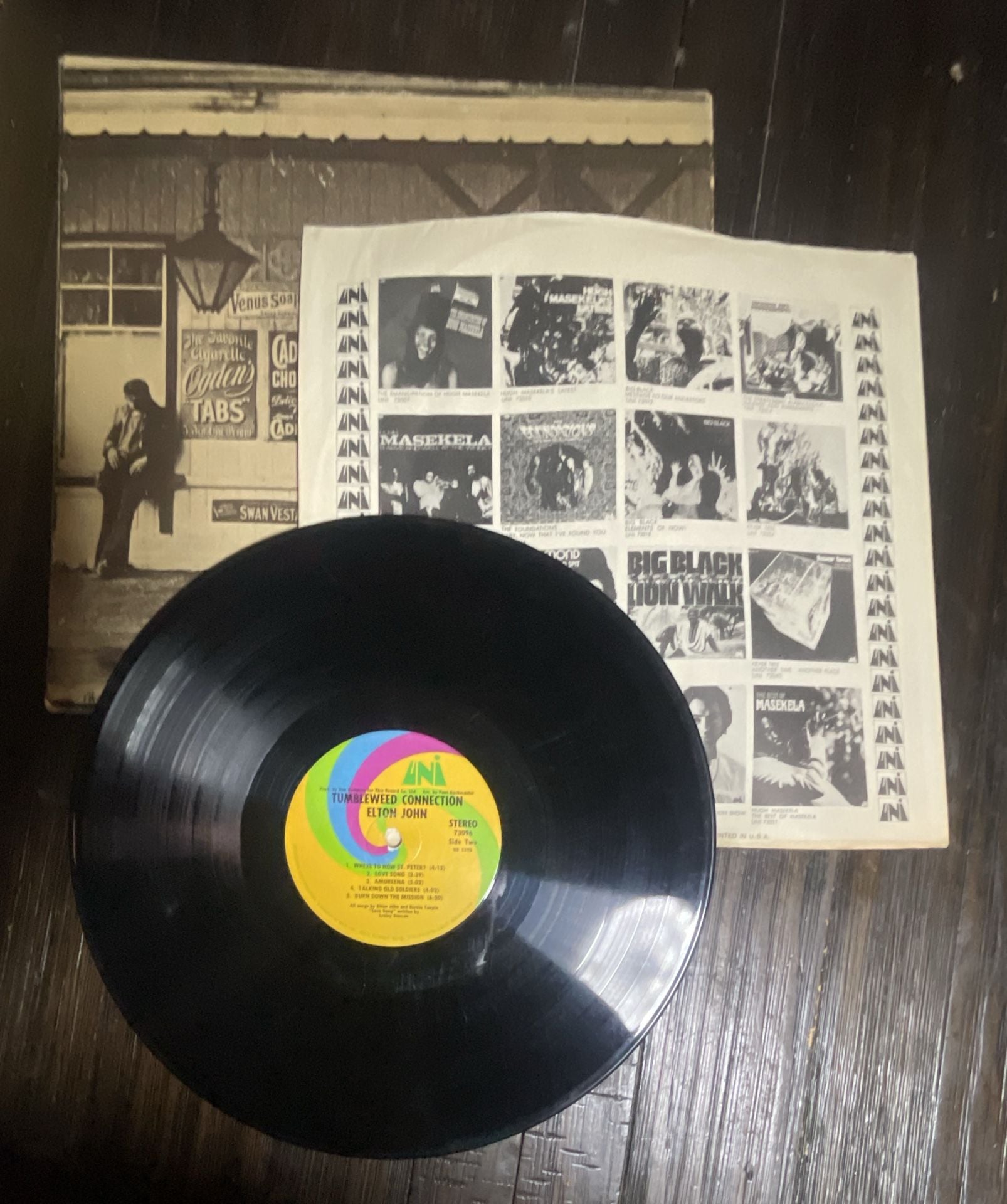 Elton John Tumbleweed Connection Vinyl LP Album Gatefold with Booklet 4