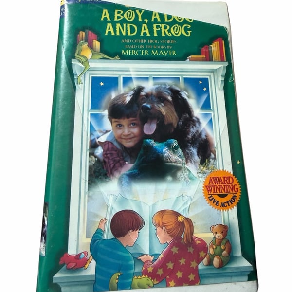 A Boy, A Dog And A Frog VHS (1995 GoodTimes Home Video)